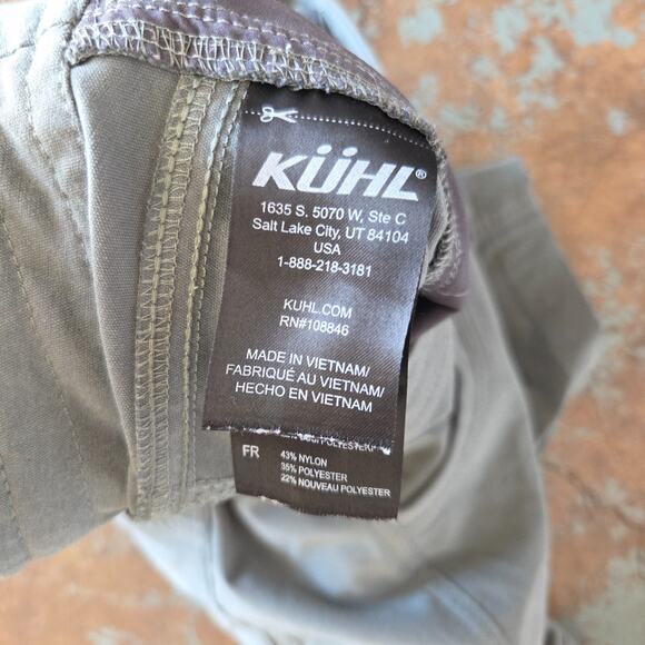 Kuhl Women's Trekr Shorts Size 8 Gray Hiking Outdoor 7" Inseam Pockets Stretch - Picture 7 of 9